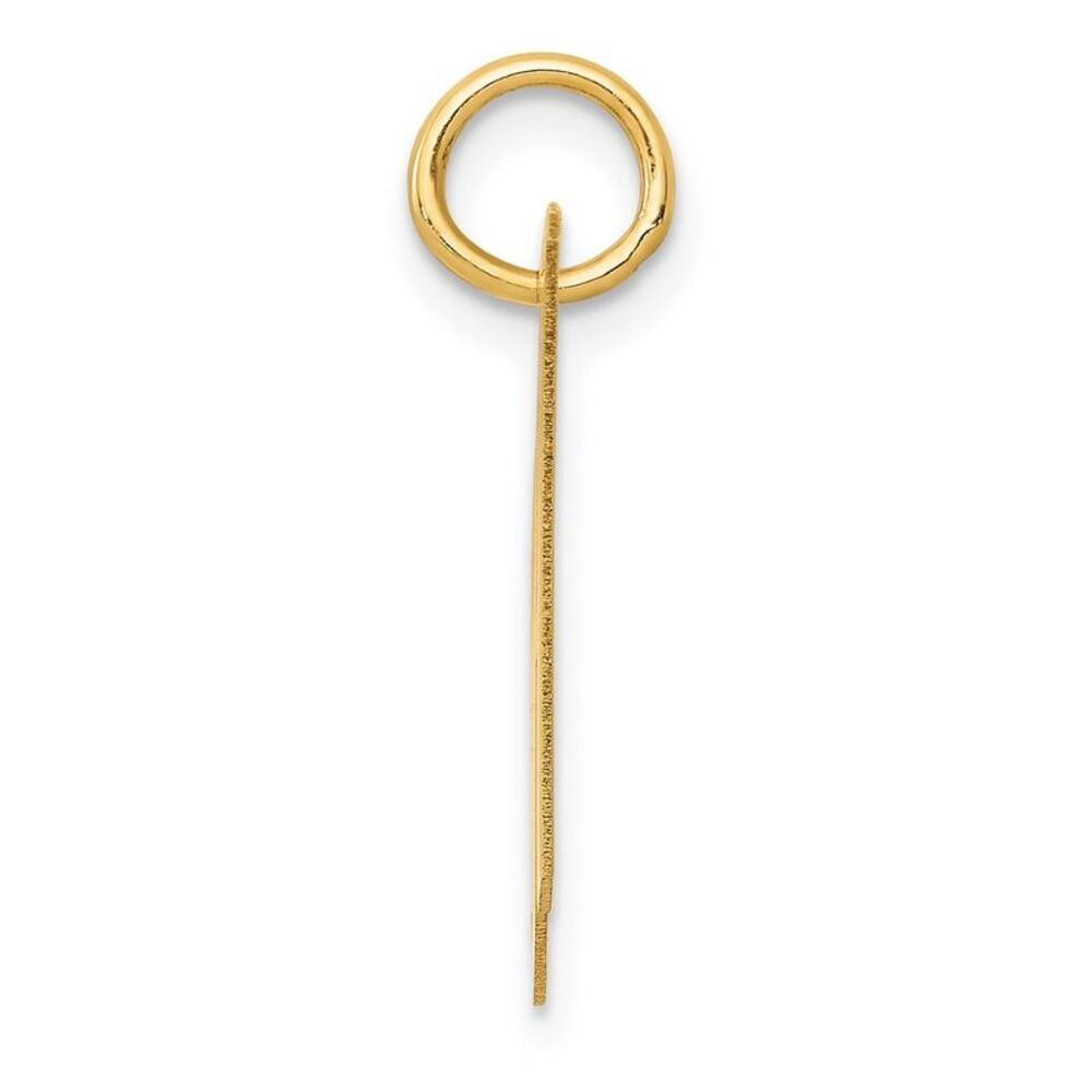 Kazi Luxury 14k Yellow Gold Medium Fancy Script L… - image 2